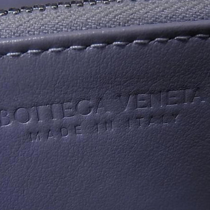 Bottega Veneta Intrecciato Zip-Around Wallet 608053 Lavender Leather