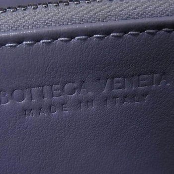 Bottega Veneta Intrecciato Zip-Around Wallet 608053 Lavender Leather