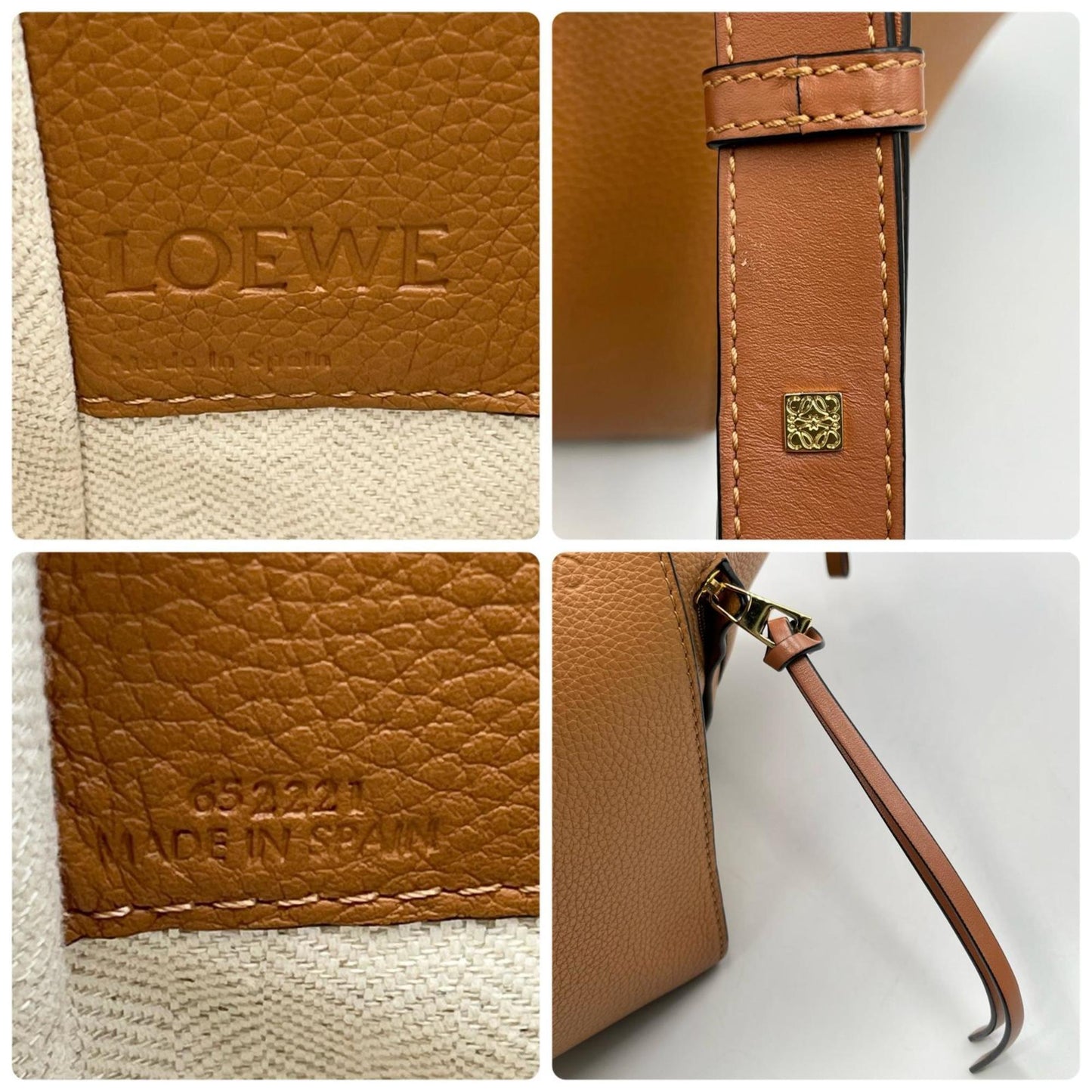 Loewe Hammock Small 2-Way Shoulder Bag In Brown Calfskin