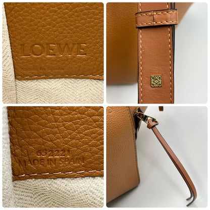 Loewe Hammock Small 2-Way Shoulder Bag In Brown Calfskin