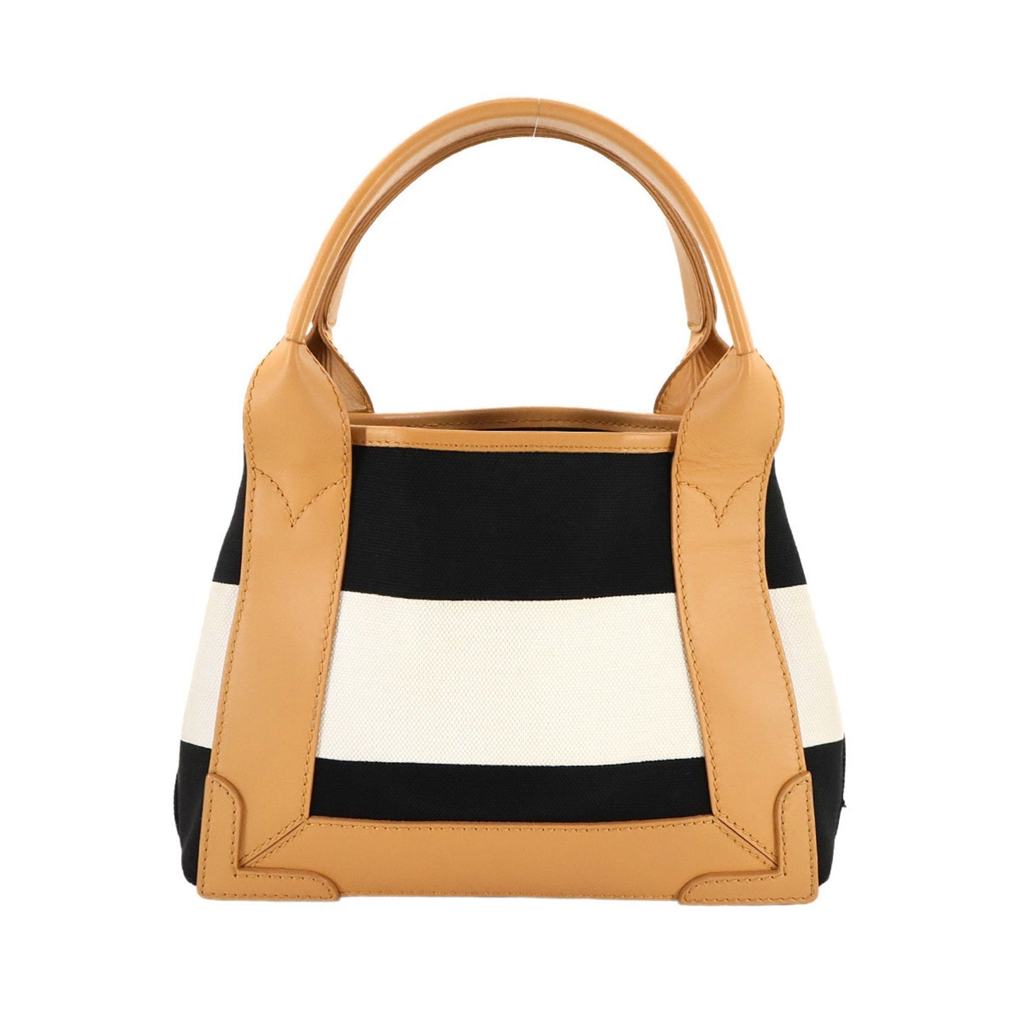 Balenciaga Navy Cabas Xs 2-Way Tote/Shoulder Bag In Leather