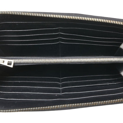 Loewe Anagram Long Wallet Black Leather