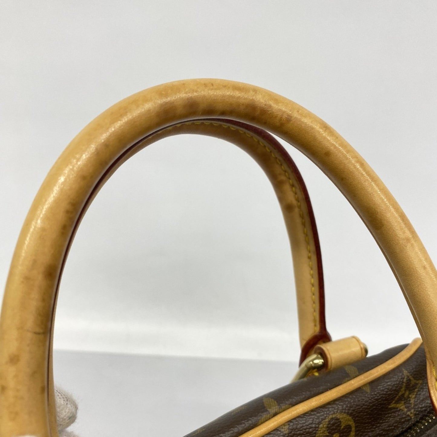 Louis Vuitton Monogram Manhattan Pm Handbag M40026 Brown