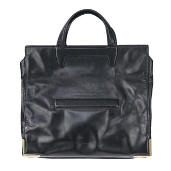 Alexander Wang Leather 2-Way Tote Bag/Clutch Bag In Black