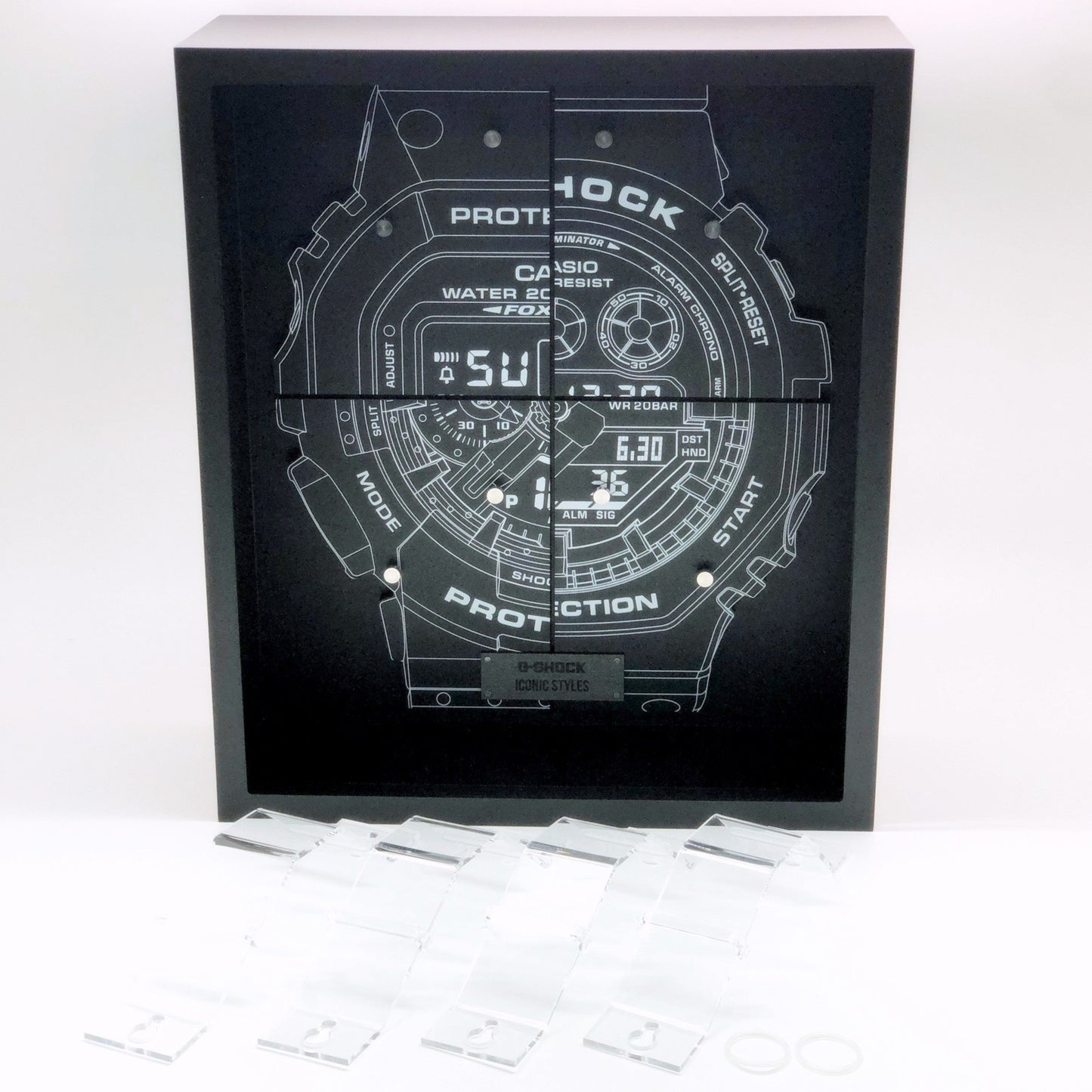 G-Shock Casio Iconic Styles Campaign B Prize Watch Gallery Stand (Not For Sale) Limited To 10