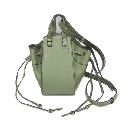 Loewe Hammock Drawstring Mini Women'S Leather Handbag