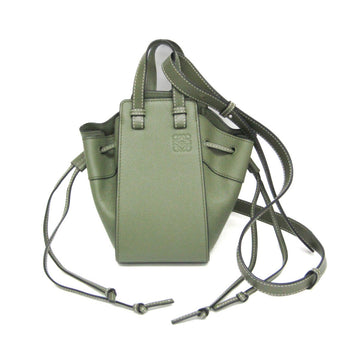 Loewe Hammock Drawstring Mini Women'S Leather Handbag