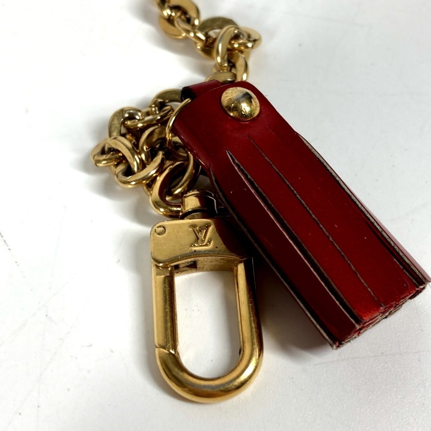 Louis Vuitton M91389 Monogram Vernis Porte-Monnaie Lapin Rabbit Animal Coin Purse Wallet Chain