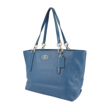 Coach Chicago Ellis Tote Bag 33961 Leather Blue Shoulder