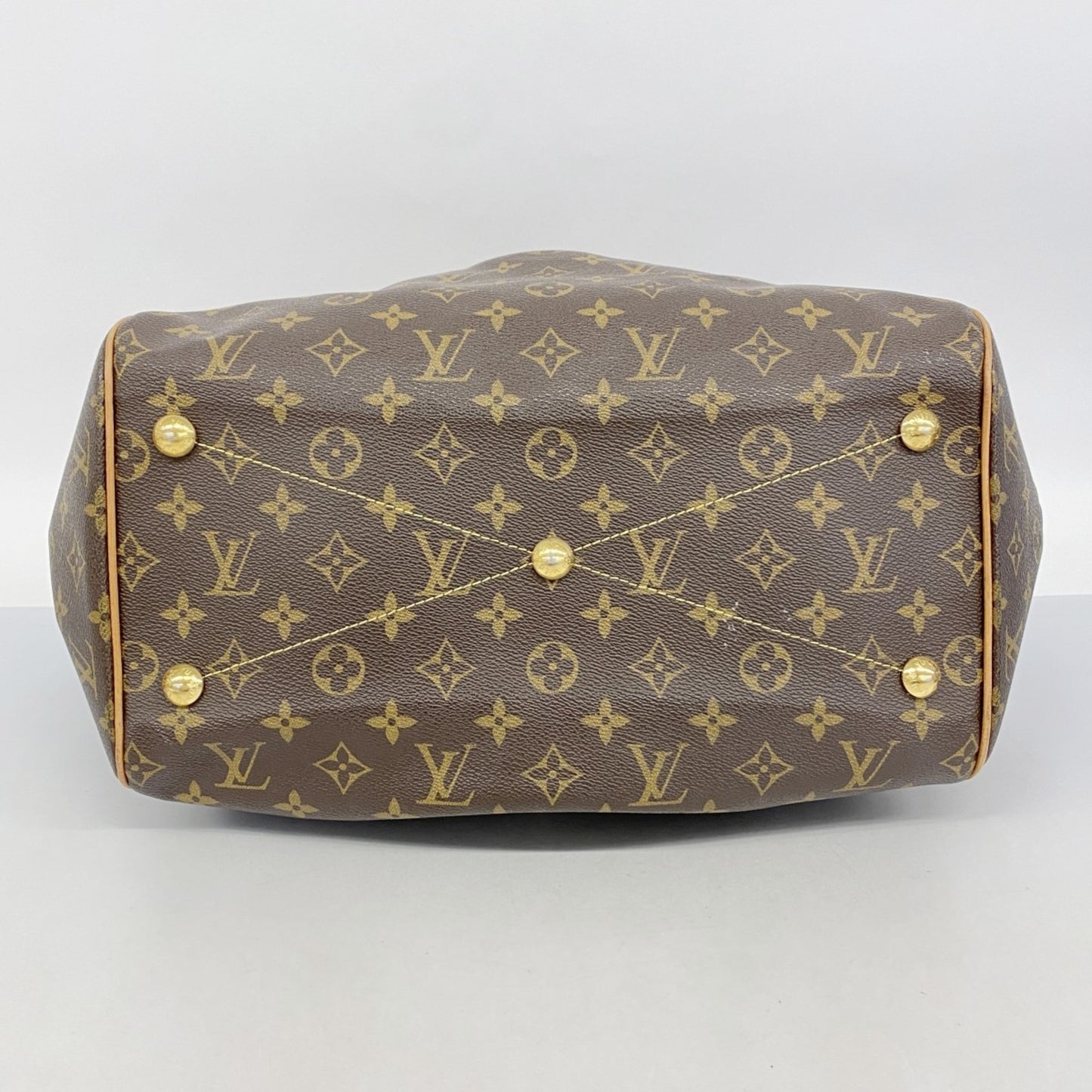 Louis Vuitton Monogram Tivoli Gm Handbag M40144 Brown
