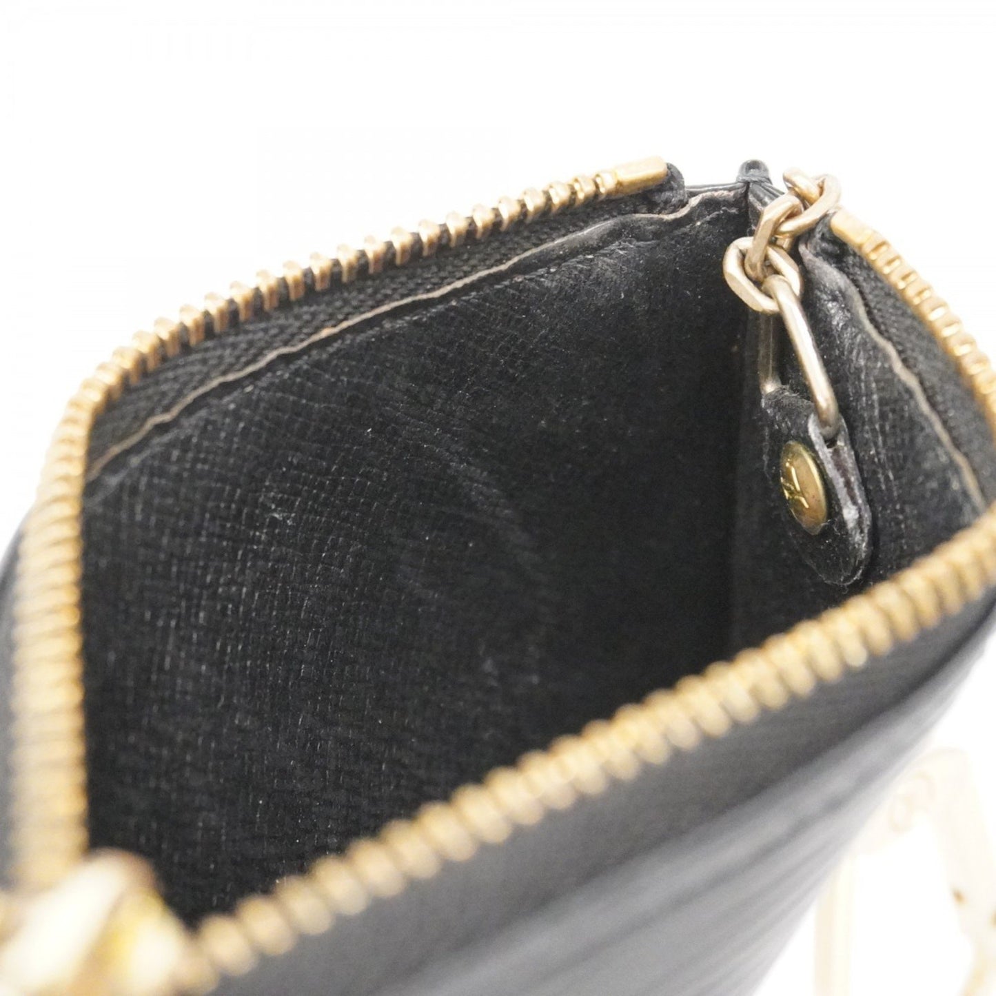 Louis Vuitton Wallet/Coin Case Epi Pochette Cle M63802 Noir