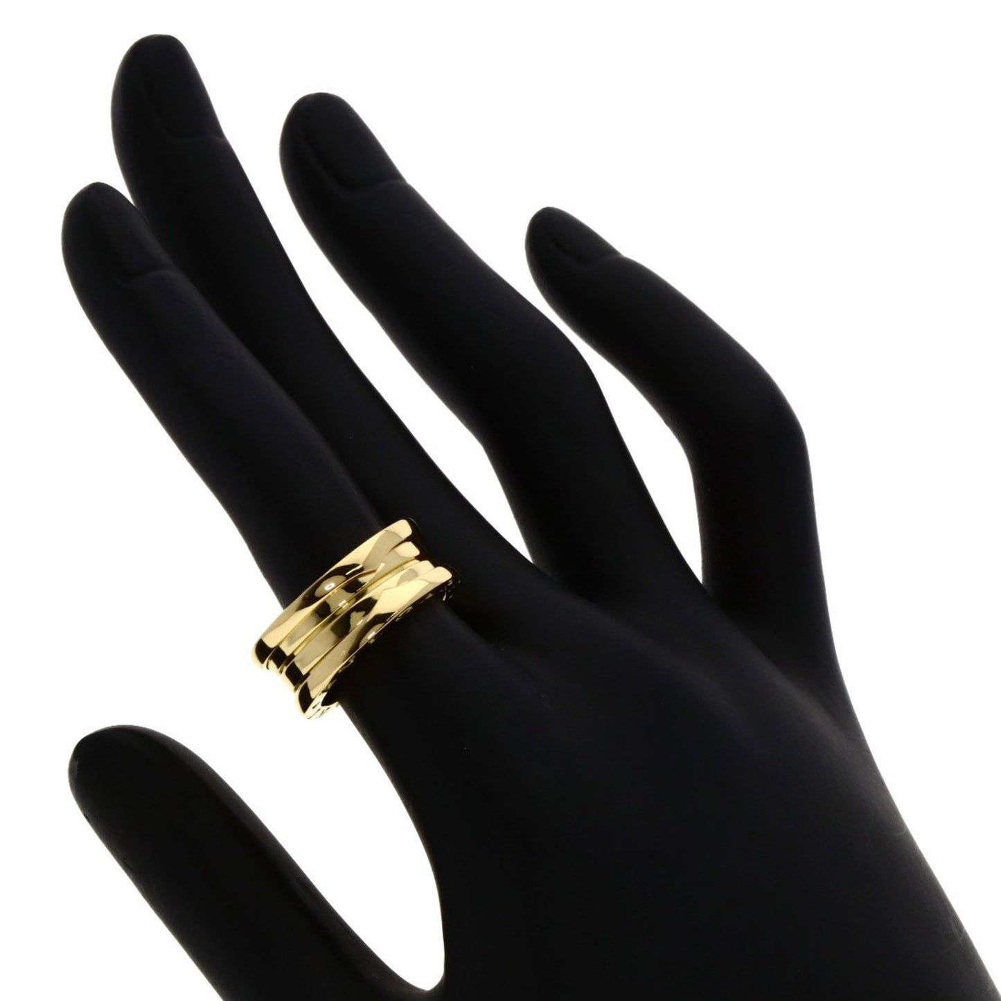 Bvlgari B-Zero1 2-Band #51 Ring In 18K Yellow Gold