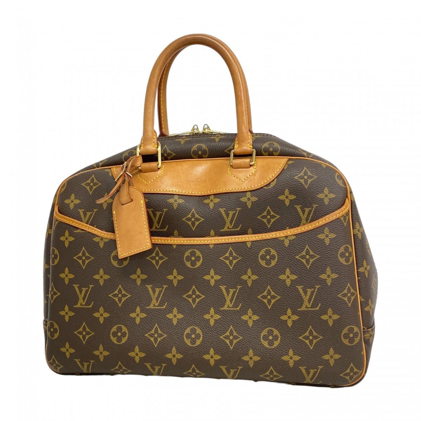 Louis Vuitton Monogram Deauville Handbag M47270 Brown