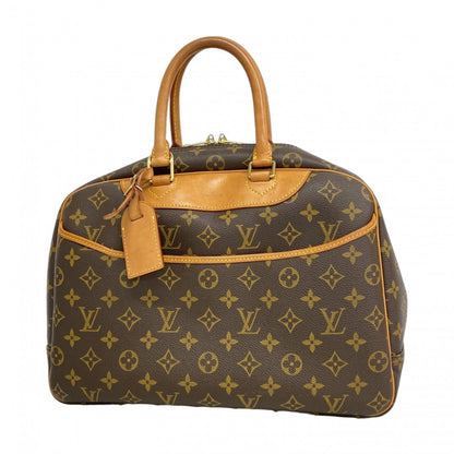 Louis Vuitton Monogram Deauville Handbag M47270 Brown