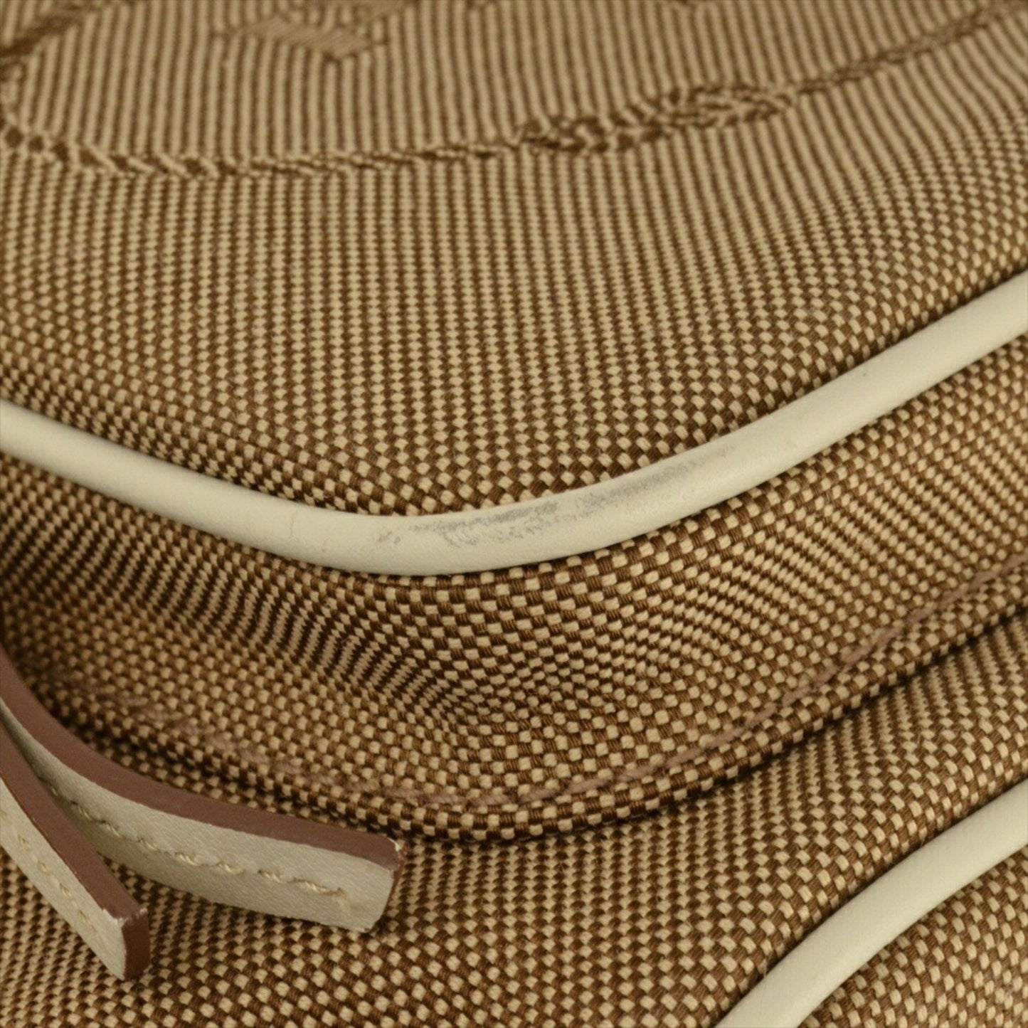 Prada Shoulder Bag Jacquard 1Bh097 Beige Outlet