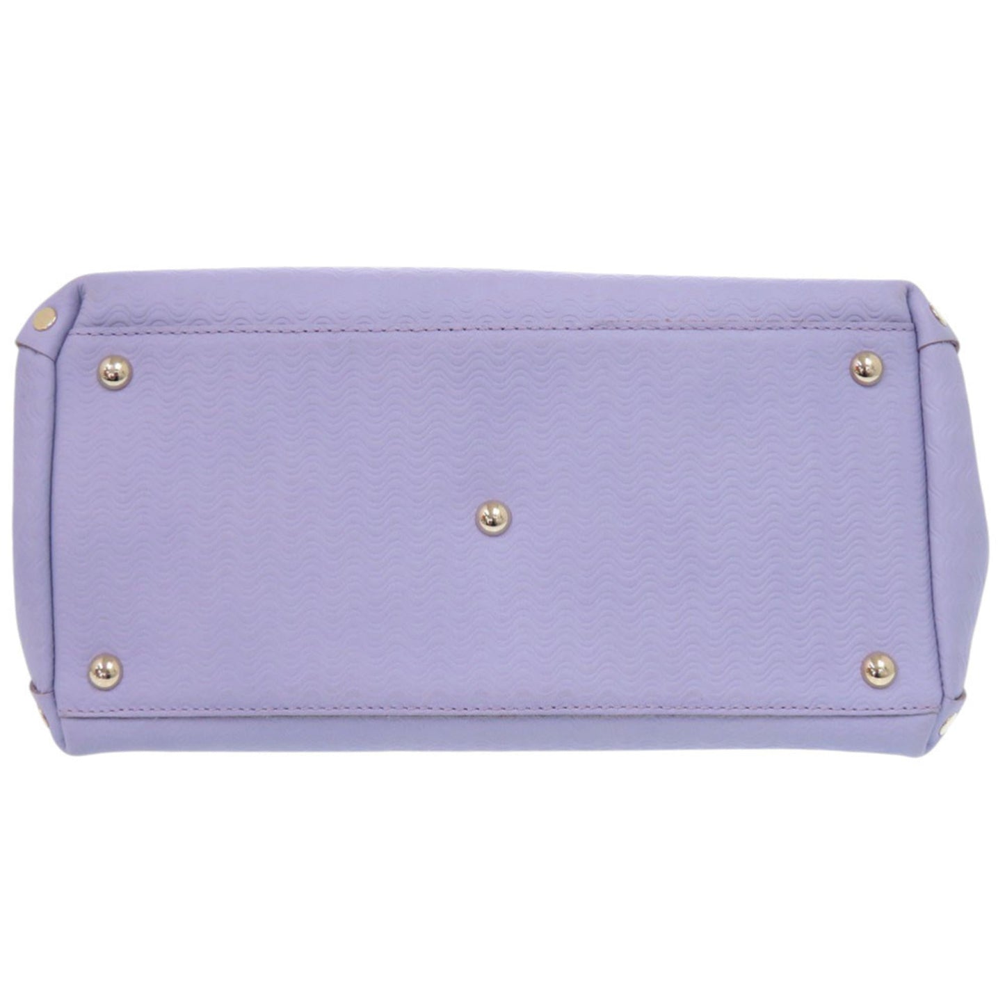 Like New Zanellato Postina L Brandine 2-Way Leather Handbag 30134005 Purple 0617