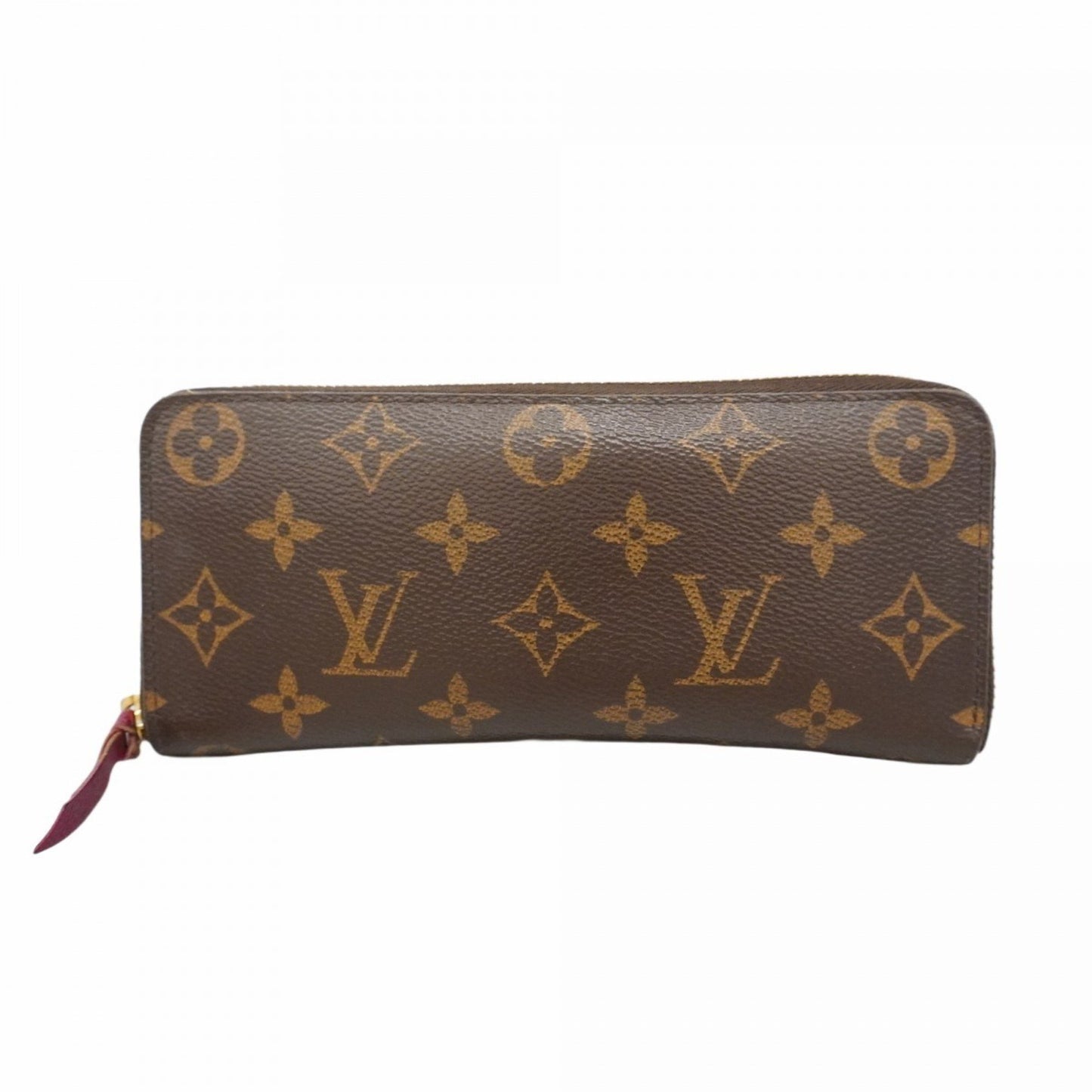 Louis Vuitton Monogram Portefeuille Clemence Long Wallet M60742 Fuchsia