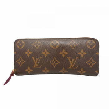 Louis Vuitton Monogram Portefeuille Clemence Long Wallet M60742 Fuchsia