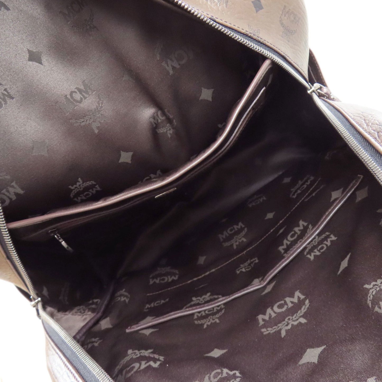 Mcm Studded Backpack/Daypack Pvc