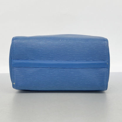 Louis Vuitton Epi Speedy 25 Handbag M43015 Toledo Blue