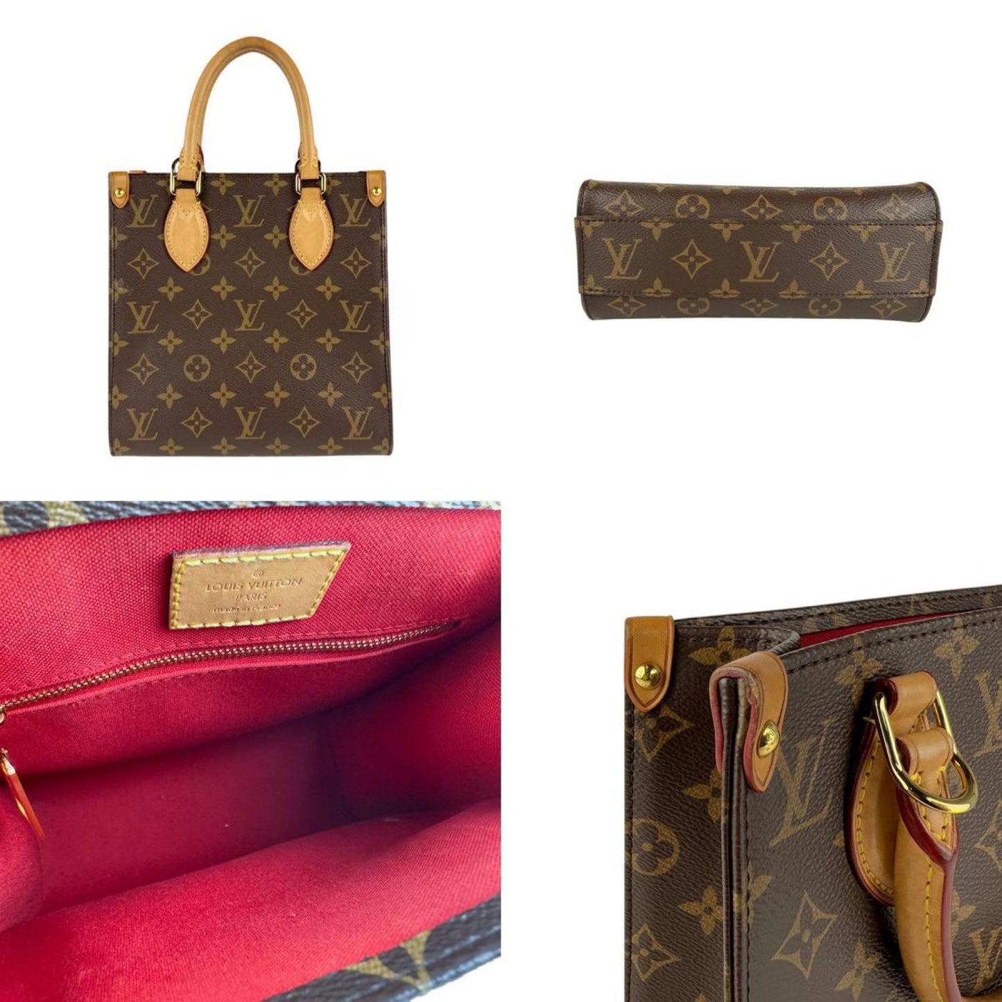 Louis Vuitton Monogram Sac Plat Bb Handbag/Shoulder Bag