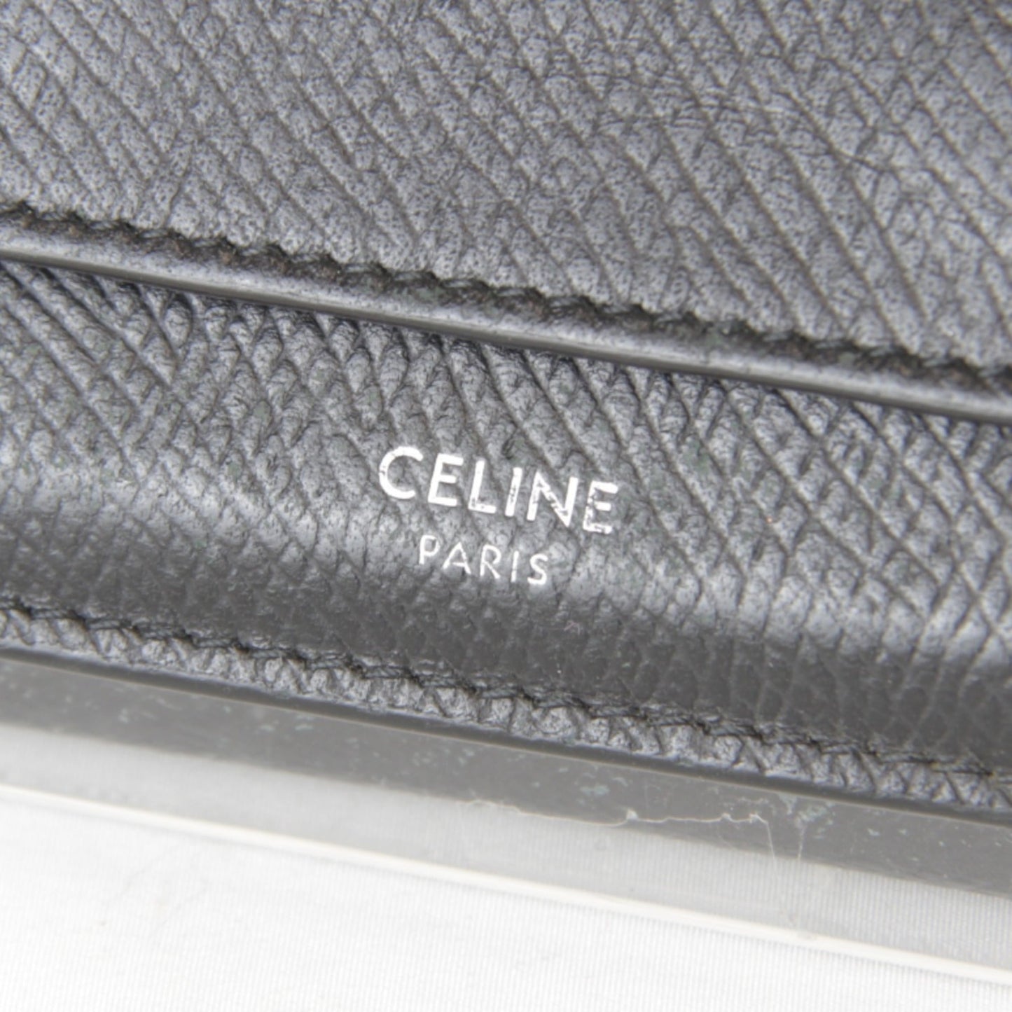 Leather Celine Wallet (Tri-Fold)