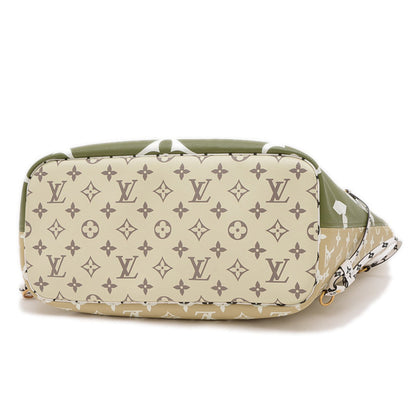 Louis Vuitton Monogram Giant Neverfull Mm Tote Bag Khaki M44568