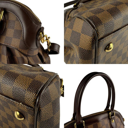 Louis Vuitton Louis Vuitton Handbag Shoulder Bag Damier Trevi Pm Canvas Ebene