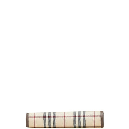 Burberry Nova Check Bifold Wallet In Beige