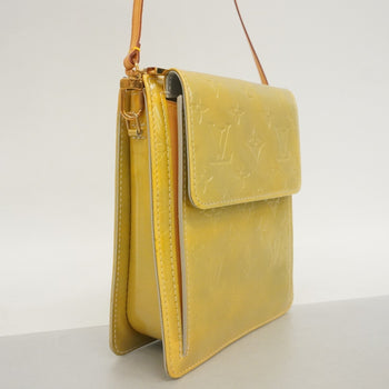 Louis Vuitton Vernis Motto Shoulder Bag M91030 Green
