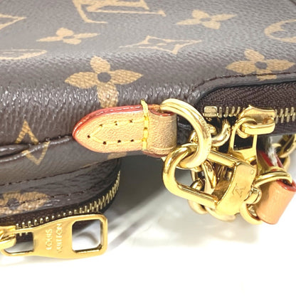 Louis Vuitton M80746 Monogram Utility Crossbody Pochette Chain Bag Handbag Shoulder Canvas