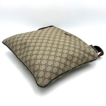 Gucci 201446 Shoulder Bag Brown Gg Supreme Canvas