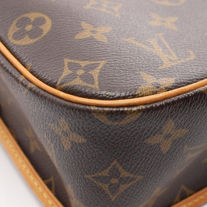 Louis Vuitton Sologne Shoulder Bag Coated Canvas Leather Monogram