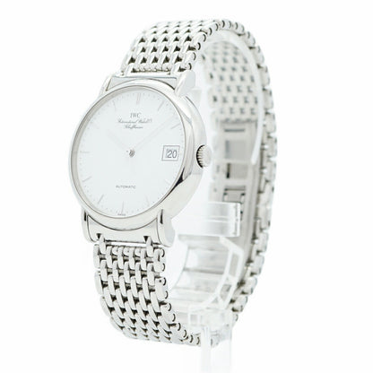 Iwc Schaffhausen Portofino Iw351318 White Dial