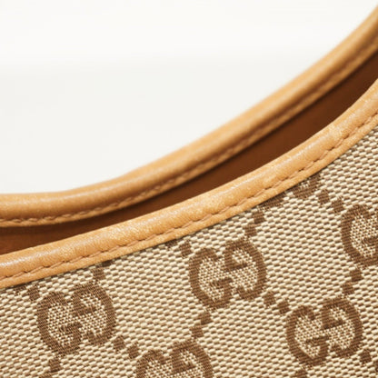 Gucci Gg Canvas Jackie Handbag 01721 Brown