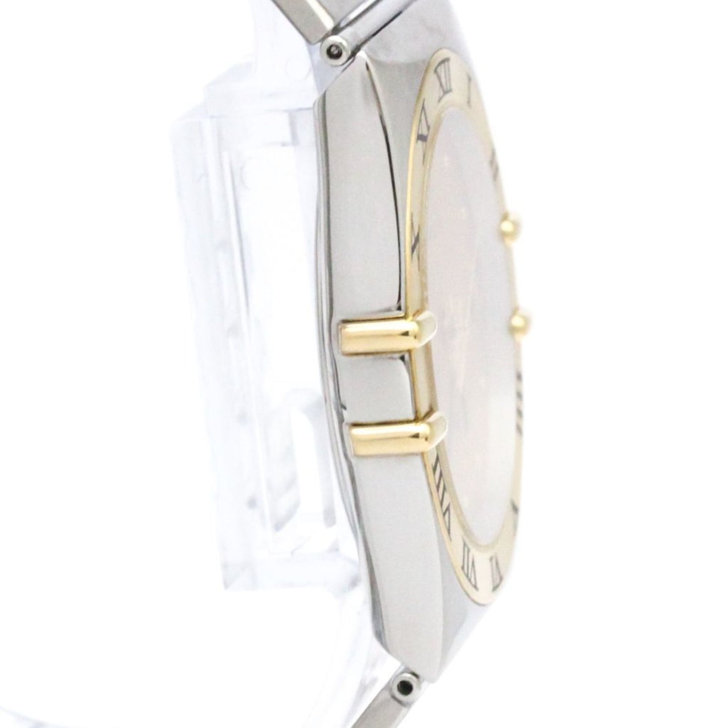 Omega Constellation 18K Gold Steel Quartz