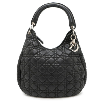 Christian Dior Cannage Leather Shoulder Bag