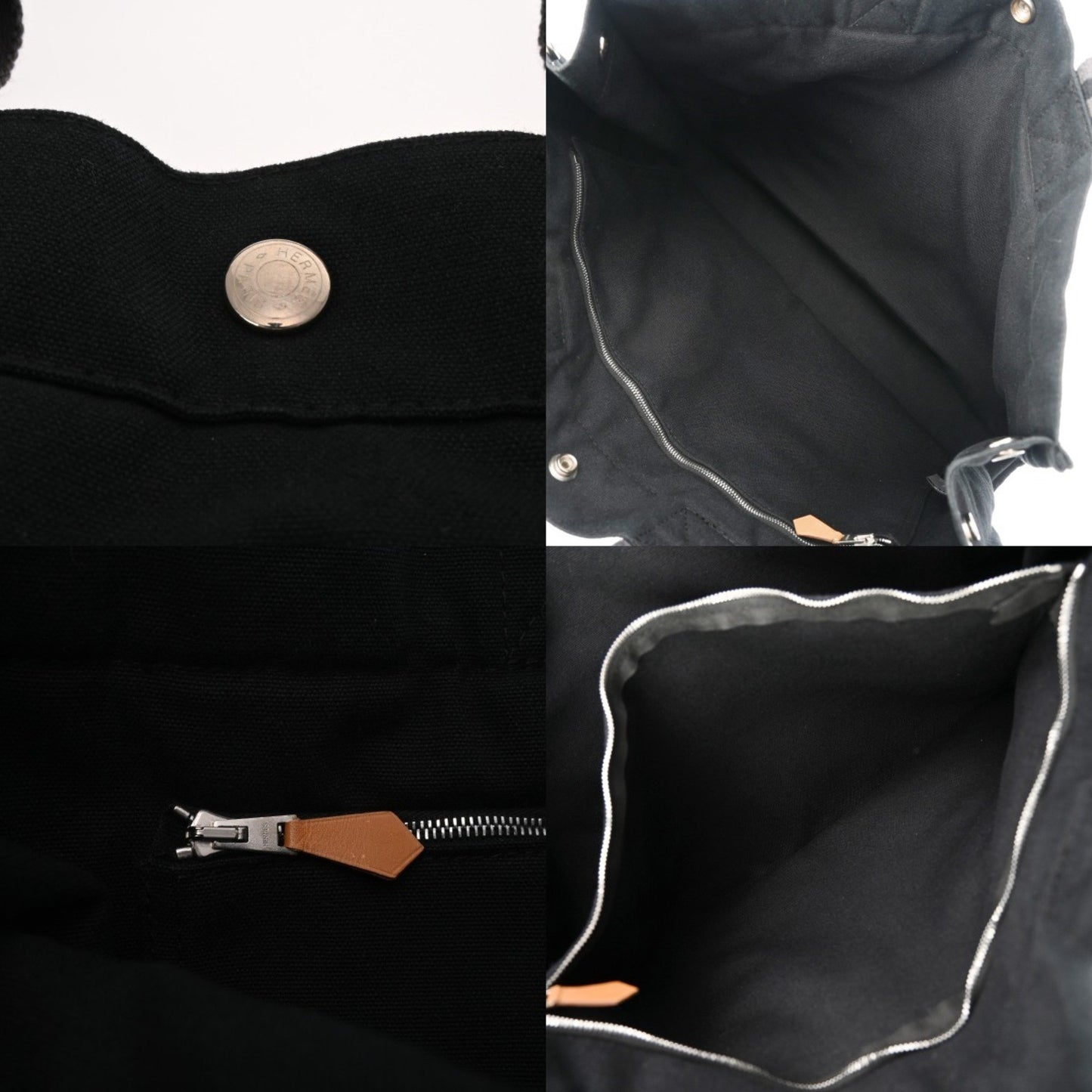 Hermes Herms Foul Tou Mm Black