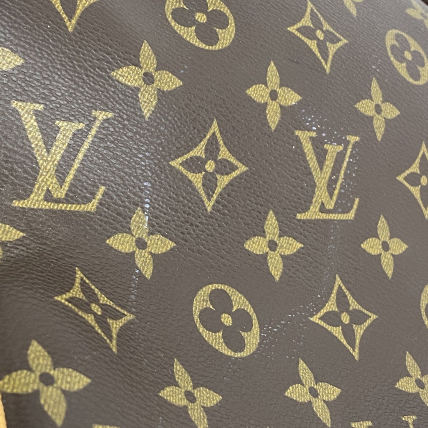 Louis Vuitton Monogram Keepall 50 Boston Bag M41426 Brown