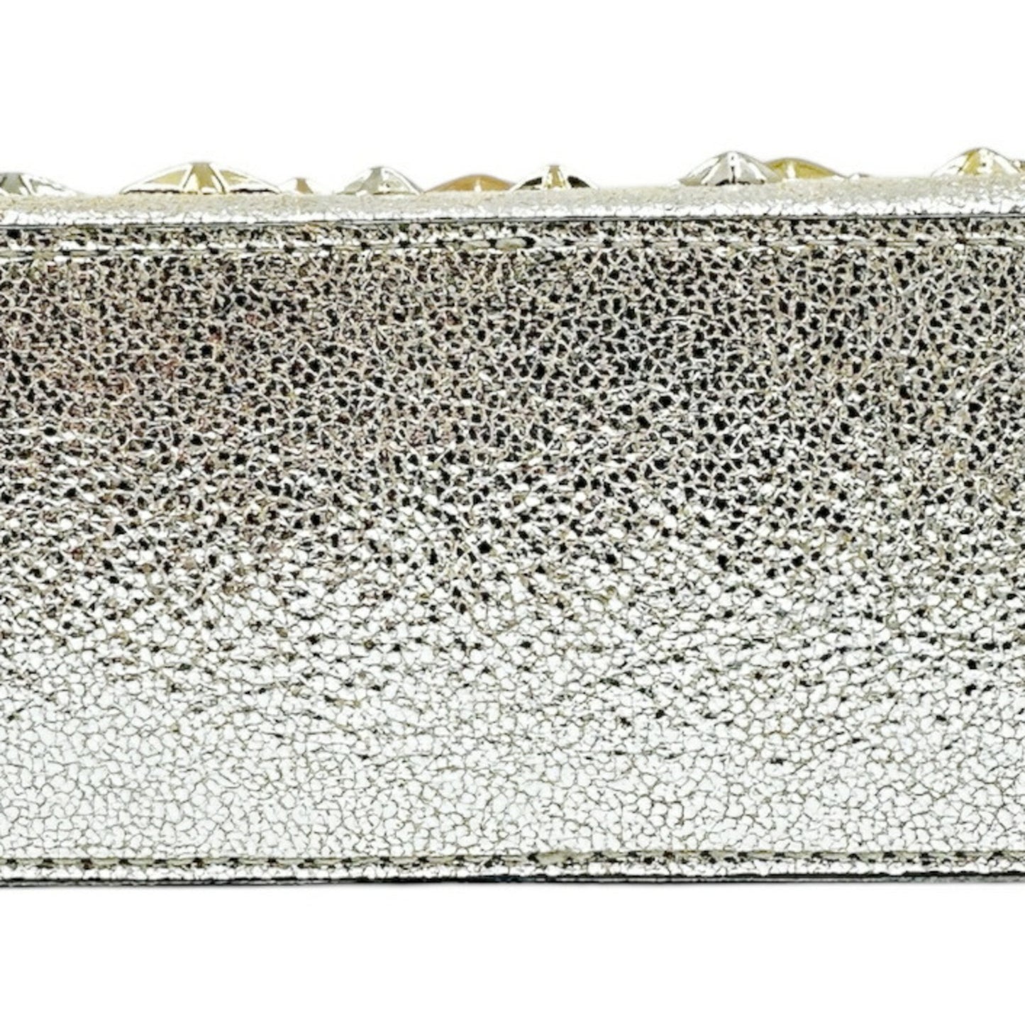 Jimmy Choo Shoulder Bag Leather Silver Studs Star