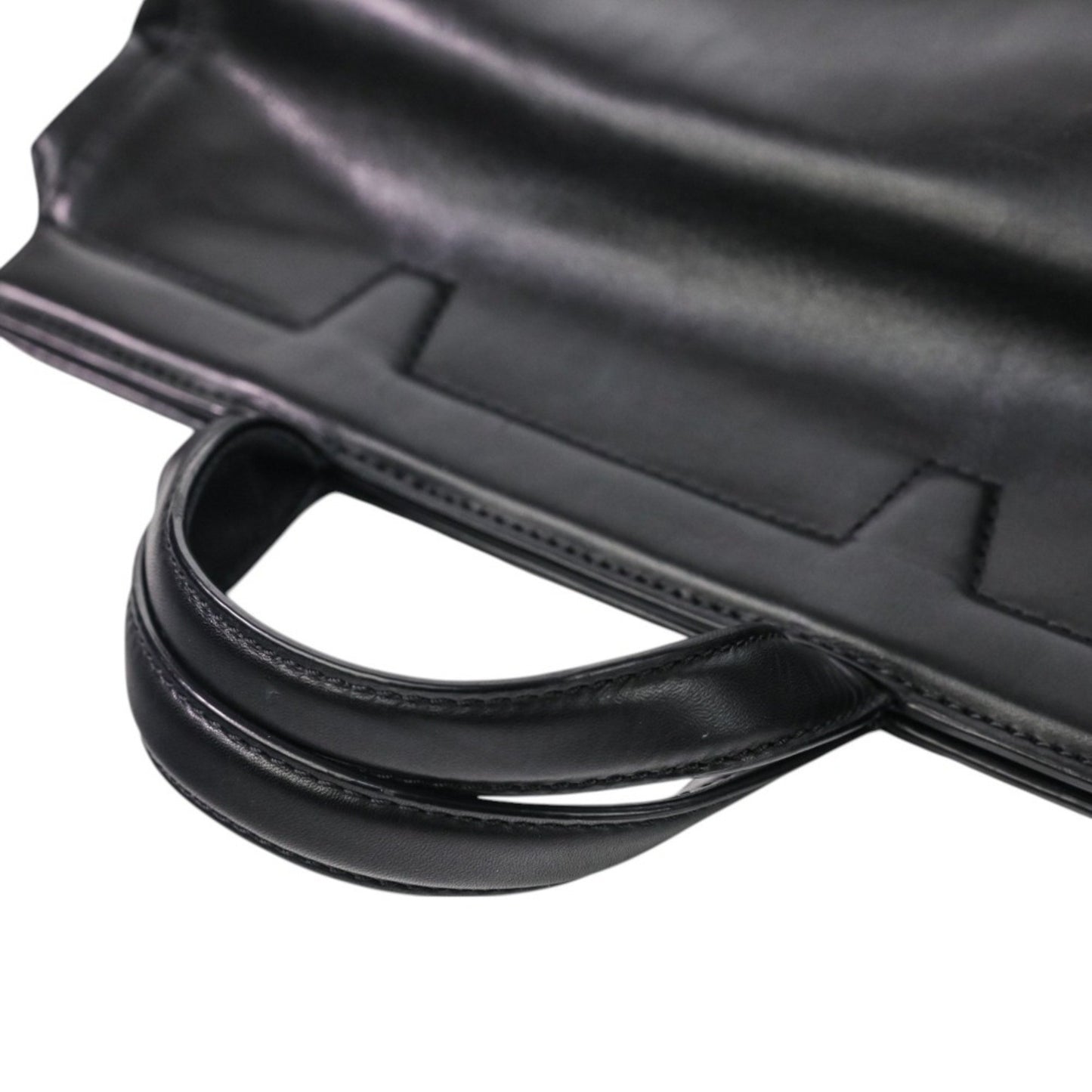 Alexander Wang Leather 2-Way Tote Bag/Clutch Bag In Black