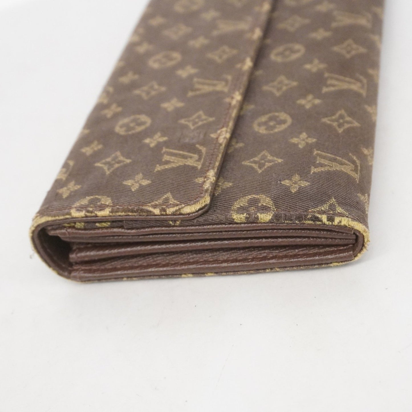 Louis Vuitton Monogram Minilan Portefeuille Sarah M95234 Ebene