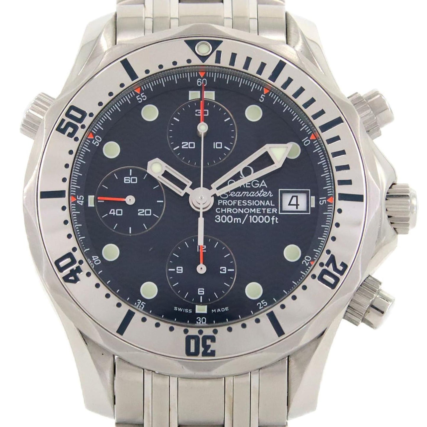 Omega Seamaster Pro Chronograph 2598.80 Stainless Steel Automatic Watch