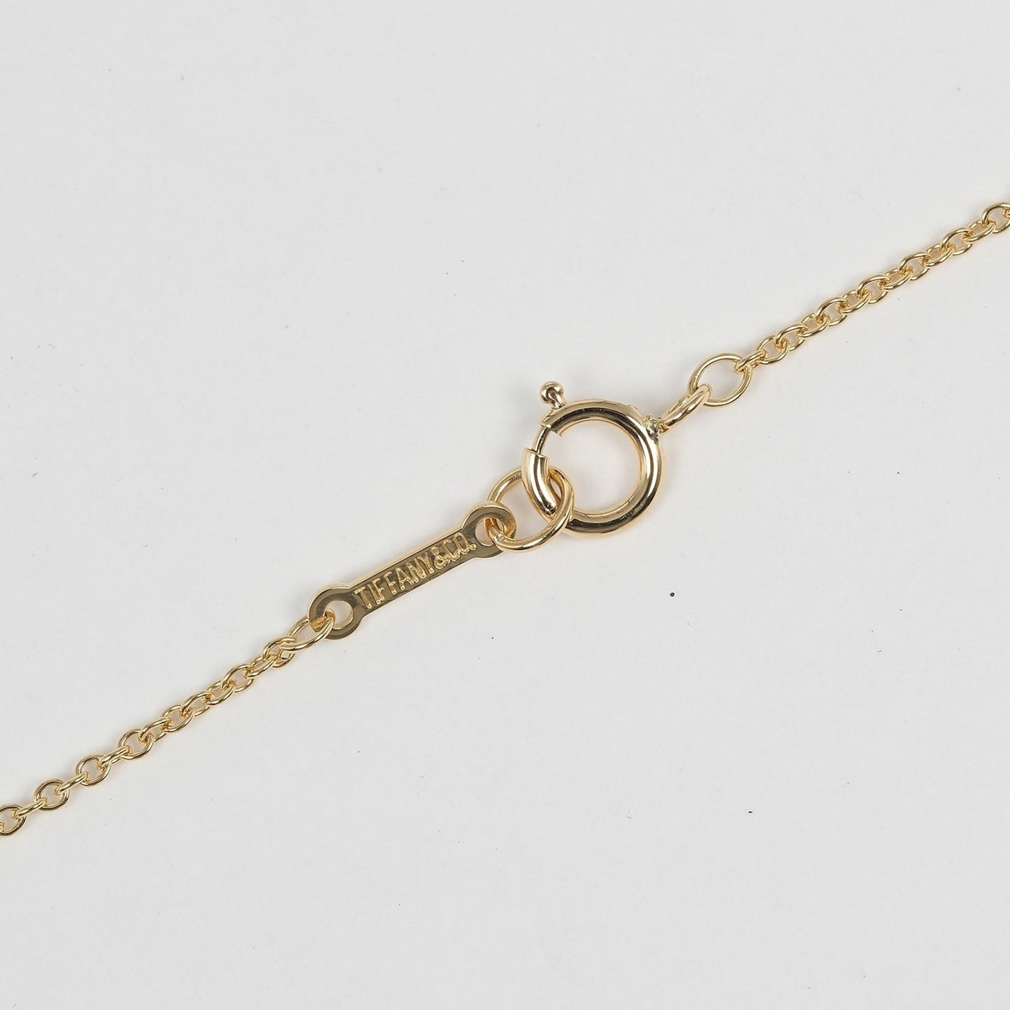 Tiffany & Co. Large Teardrop Necklace In 18K Yellow Gold