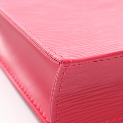 Louis Vuitton Petite Sac Plat Epi Leather Rose Pondicherry Handbag