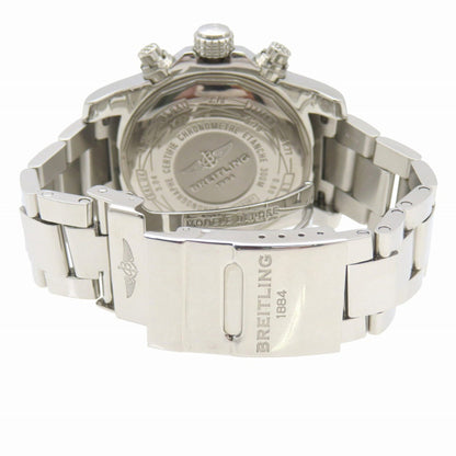 Like New Breitling Avenger Ii Chronograph A13381 Automatic Watch In Stainless Steel Tungsten Gray