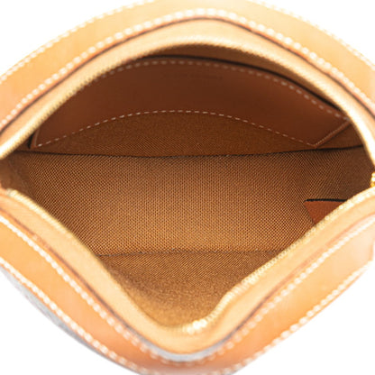 Celine Triomphe Round Purse Shoulder Bag In Black