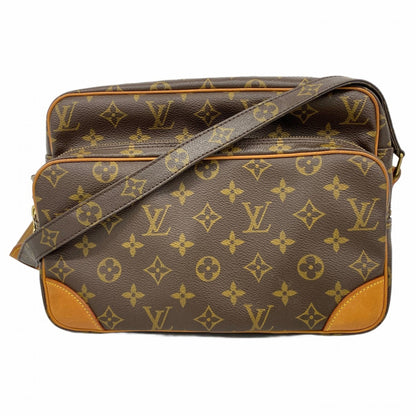 Louis Vuitton Monogram Nile Shoulder Bag M45244 Brown