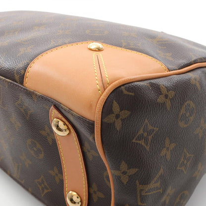 Louis Vuitton Retiro Pm Handbag Coated Canvas Leather Monogram