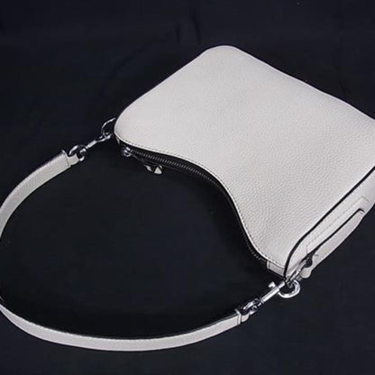 Marc Jacobs Small Drifter Convertible Handbag In Ivory Leather